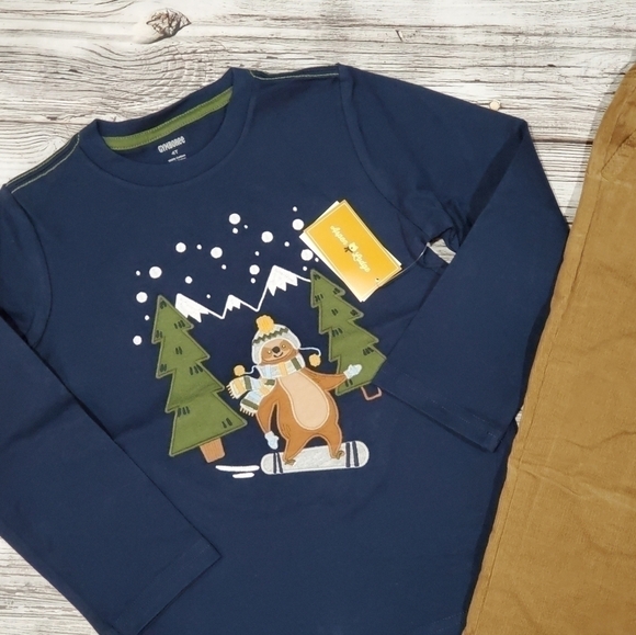 Gymboree Winter Holiday Outfit Christmas Outfit NWT - Picture 4 of 12